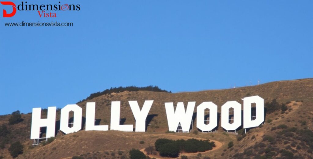 The Hollywood Sign 100 feet