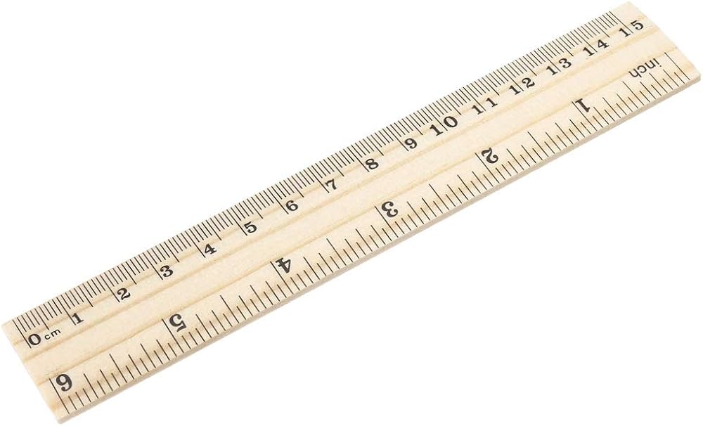 Half a Ruler 6 INCHES