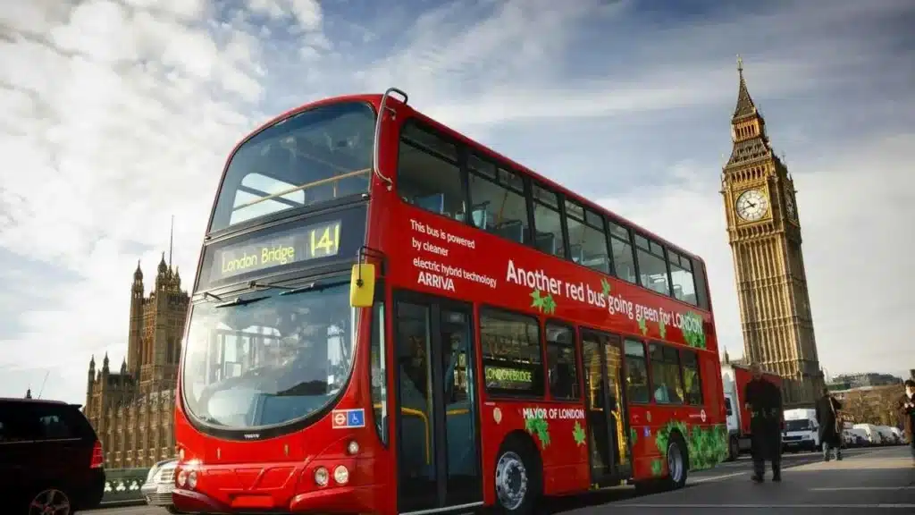 London Double-Decker Bus 80 