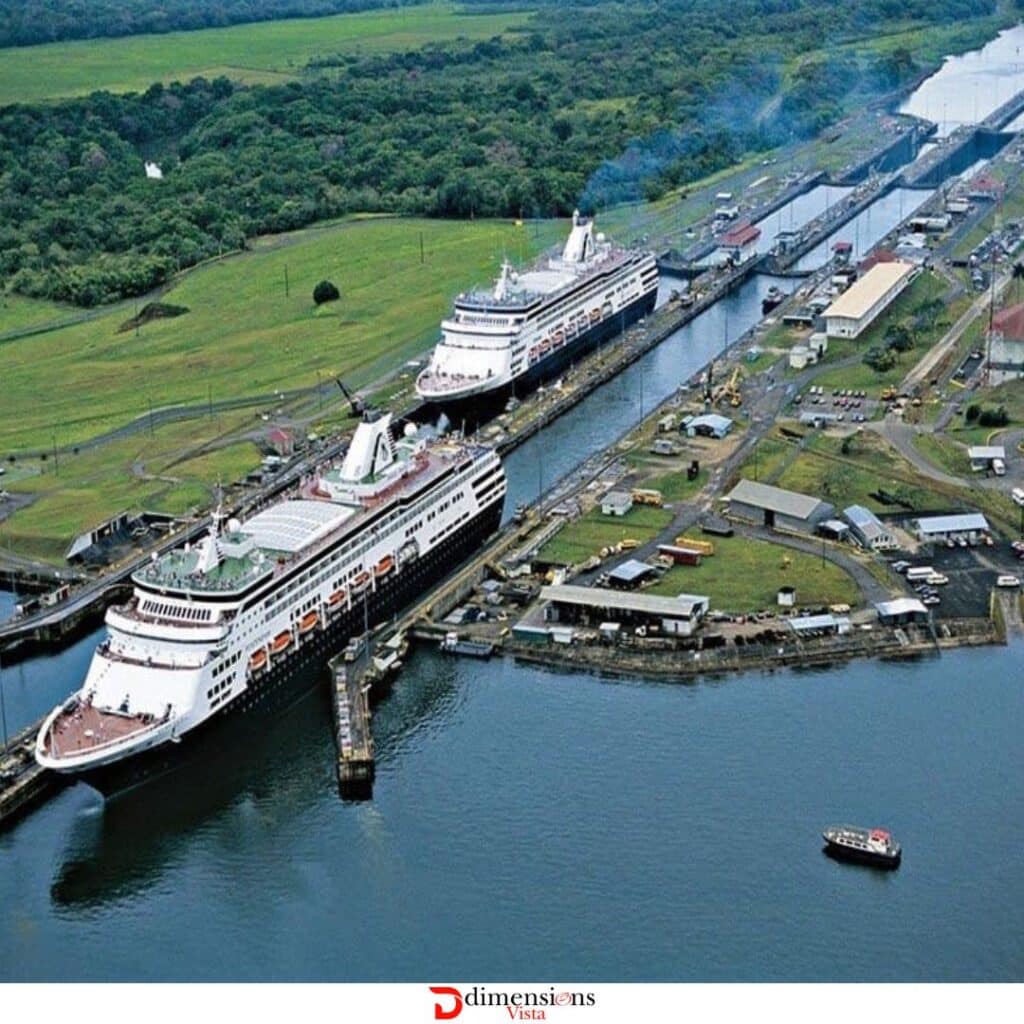 Panama Canal 50 miles