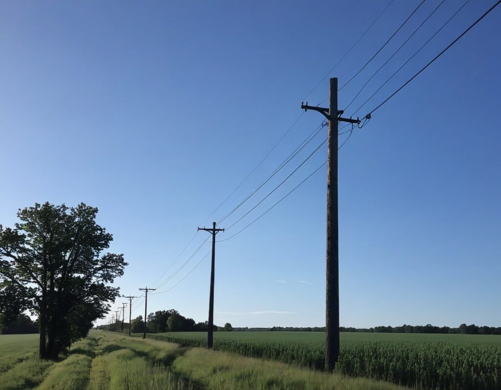 TELEPHONE POLE 30 feet long