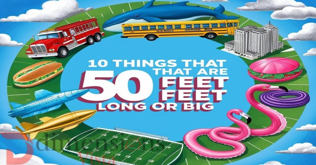 THINGS THAT ARE 50 FEET LONG OR BIG