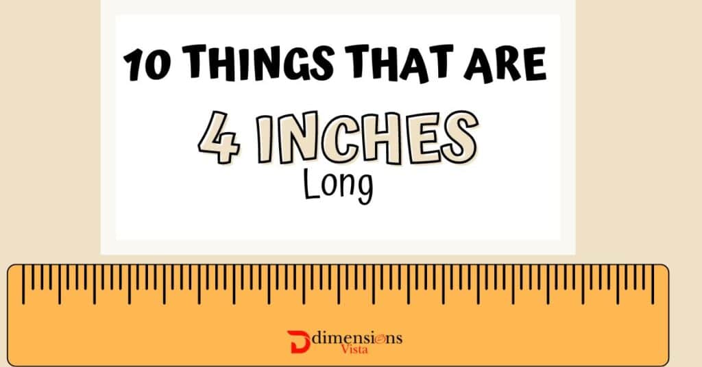 how long is 4 inches