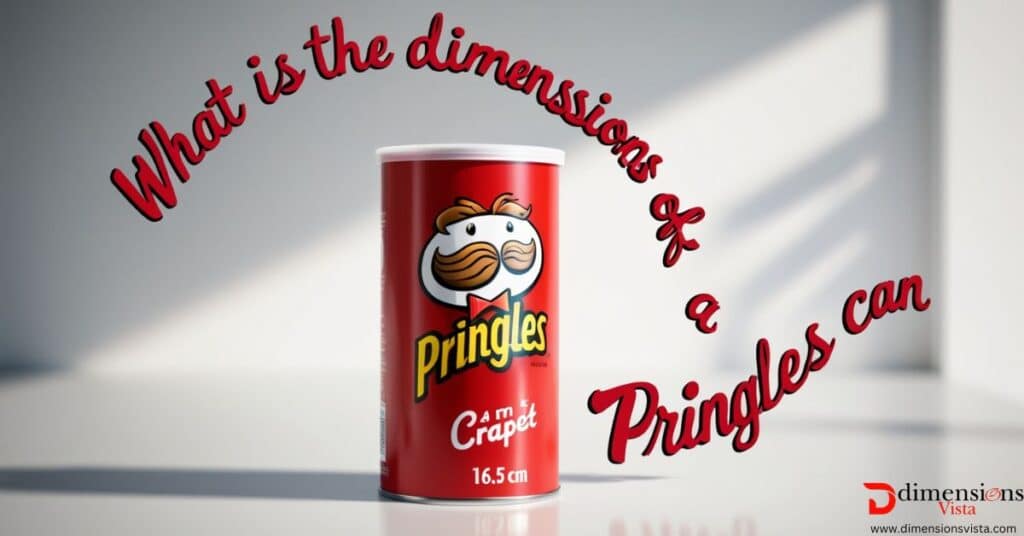 PRINGLES CAN MEASURMENTS