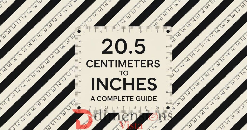 20.5 cm to inches