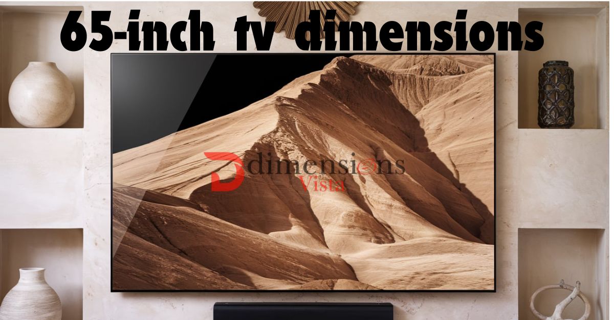 65-inch tv dimensions