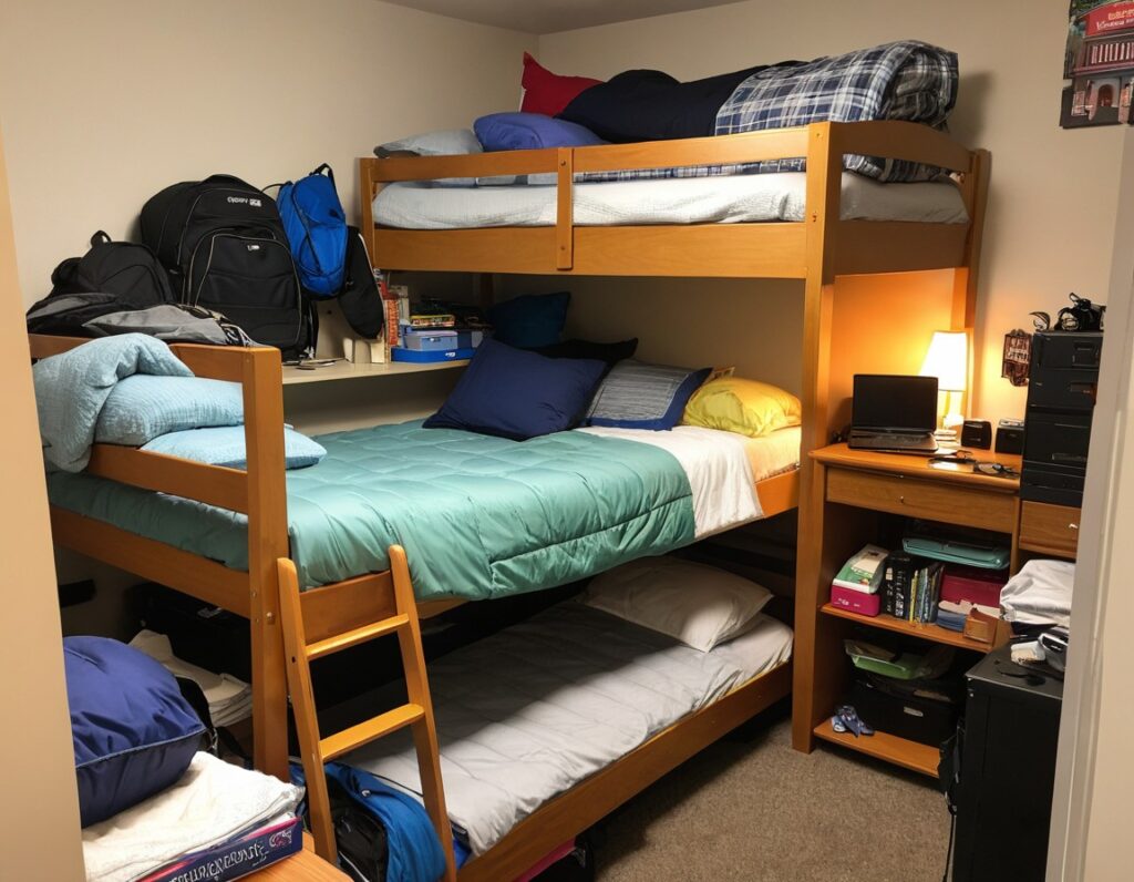 Dorm Room 200 square feet