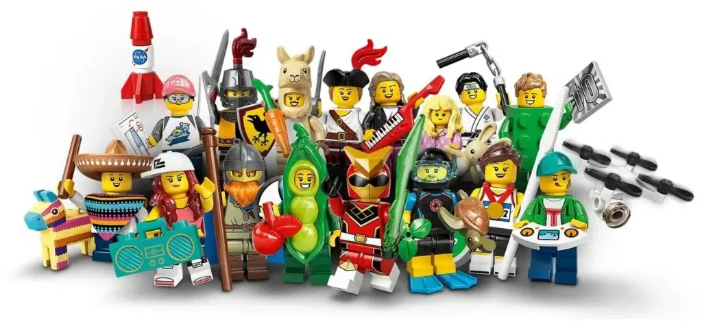 2-inch tall LEGO minifigure.