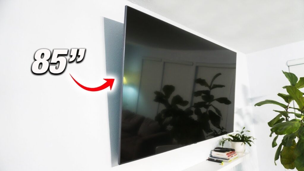 Wall Mounting an 85-Inch TV