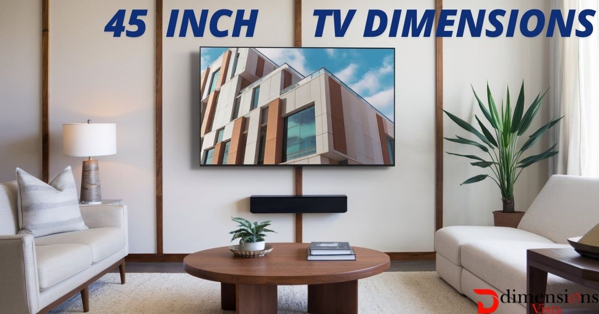 45 INCH TV DIMENSIONS